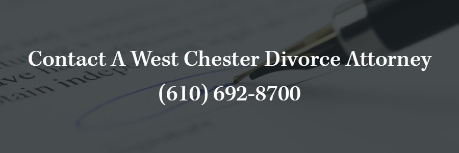 Contact a West Chester Divorce Lawyer