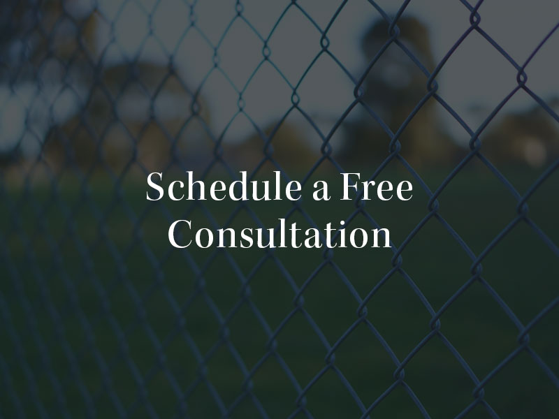 Schedule a Free Consultation