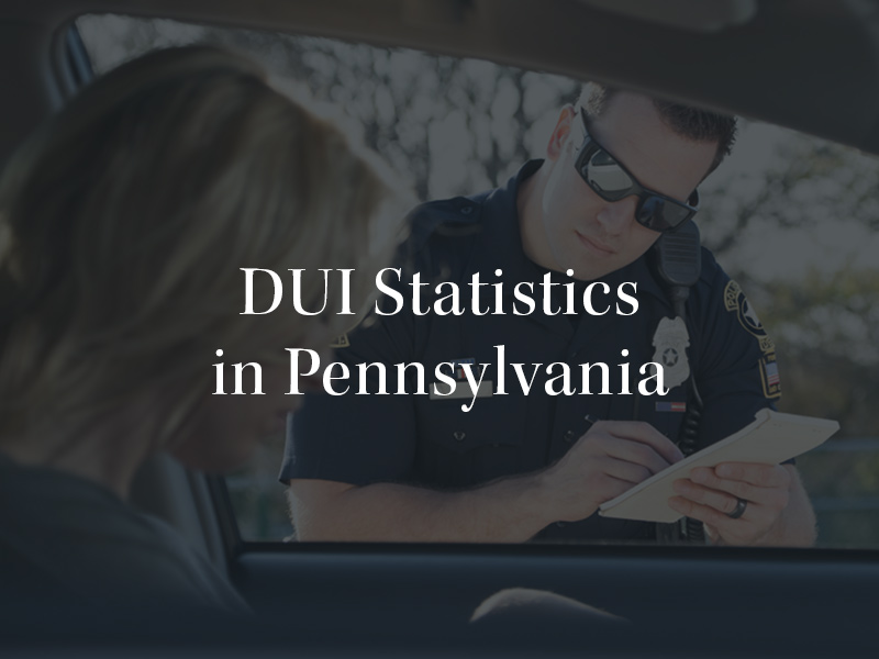 DUI Crash Statistics in Pennsylvania